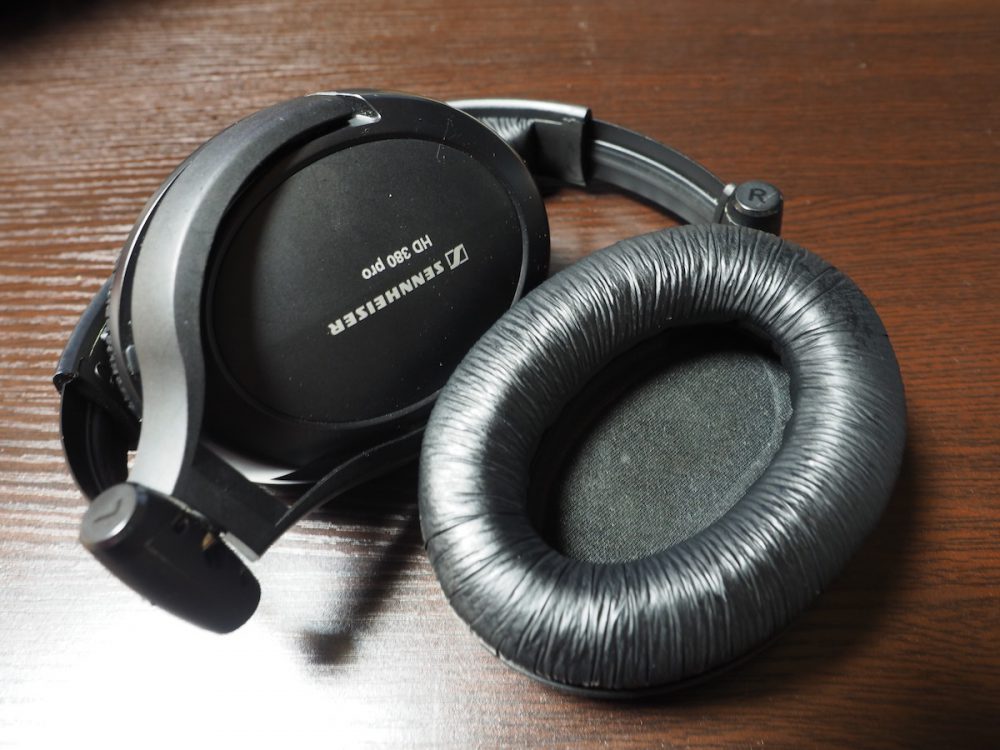 SENNHEISER HD380proのパッド交換 ofuton.org